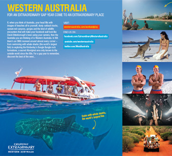 Tourism Western Australia advertorial